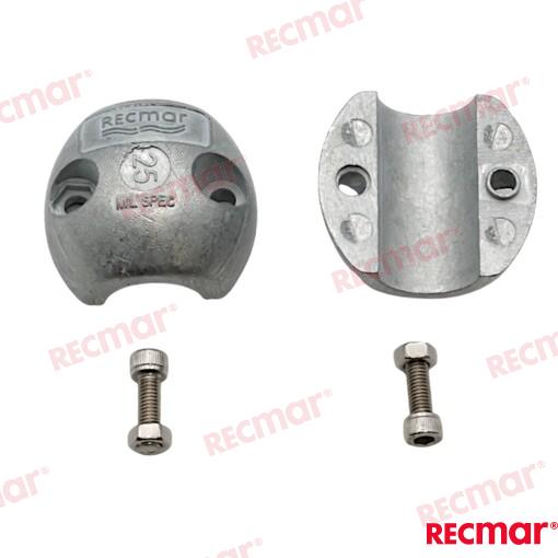 25mm Shaft Collar. USA Zinc Anode