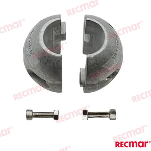 Shaft collar 1" USA Zinc Anode