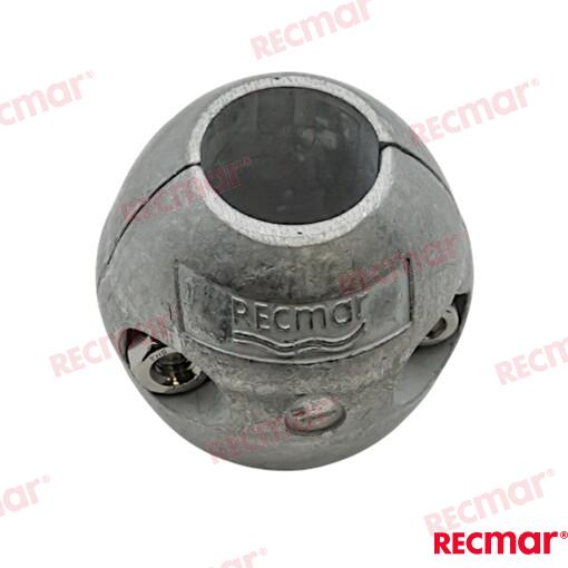 Shaft collar 1" USA Zinc Anode