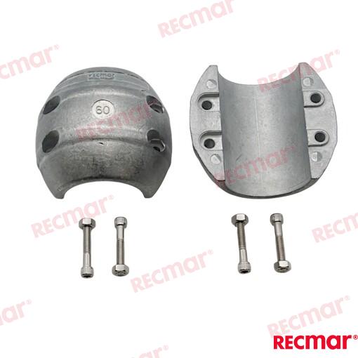 Shaft Collar Ø60mm . USA Zinc Anode