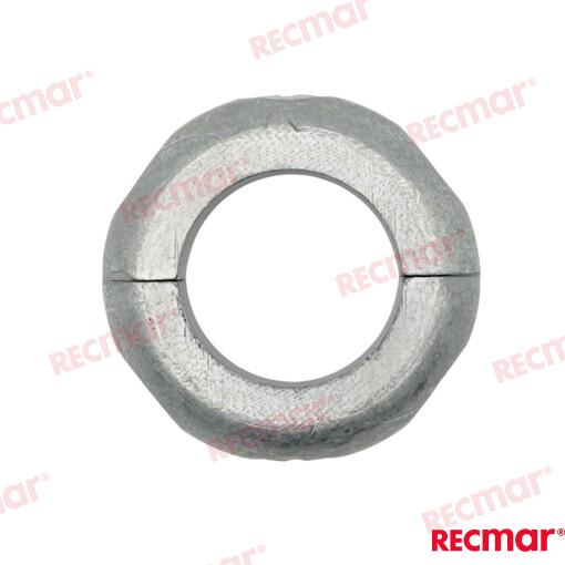 Flat Collar 35mm Zinc Anode