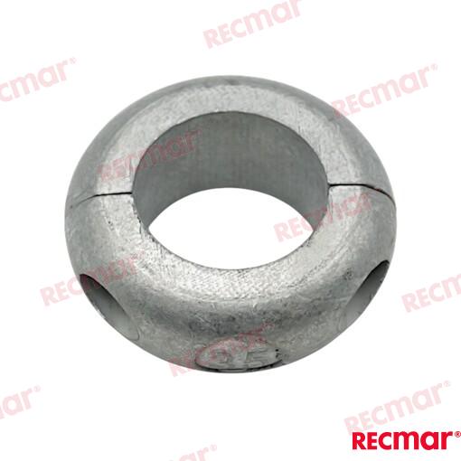 Flat Collar 35mm Zinc Anode