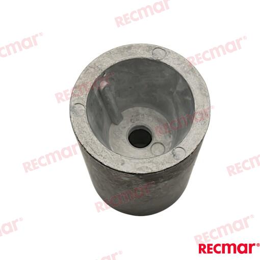 Anode Radice Shaft 45mm 0.85kg Zinc
