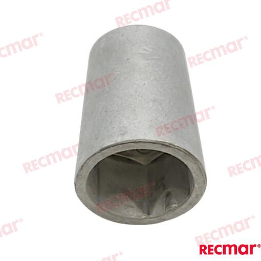 Hex Radice Anode. 35mm Shaft Aluminium