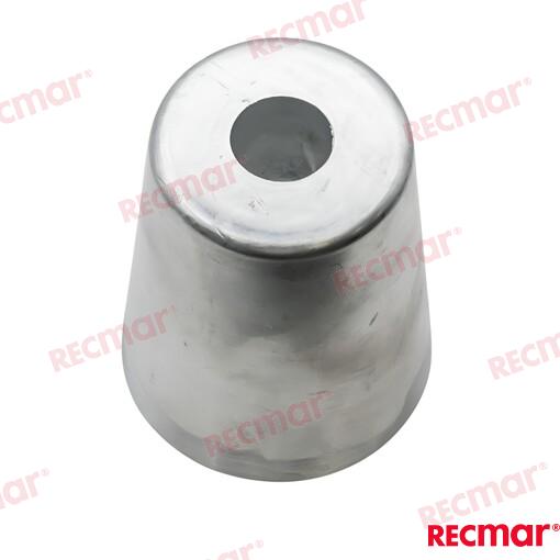 Radice Hex Anode. Shaft 40mm Zinc