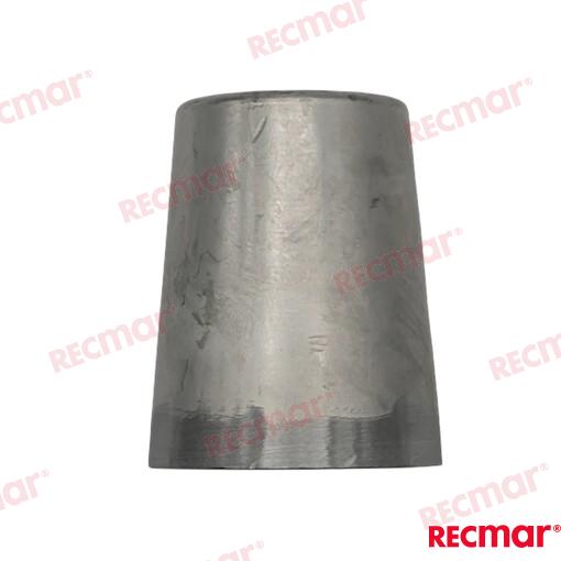 Hex Radice Anode. Shaft 45mm Zinc