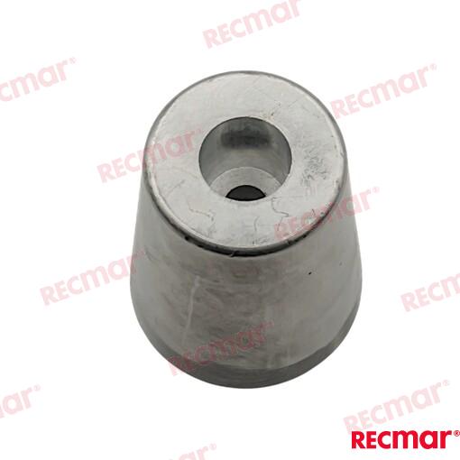 Hex Radice Anode. Shaft 45mm Zinc