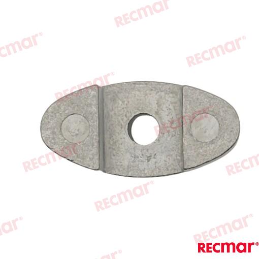 Vetus Anode KW3-V-SET0153 0.07kg Zinc