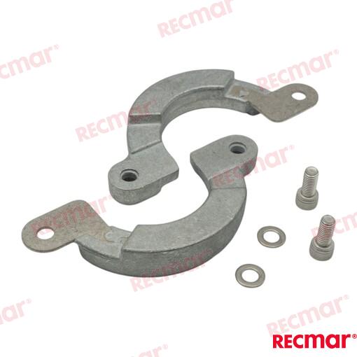 Complete Anode Kit SD20 SD65 Aluminium for Yanmar