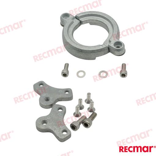 Complete Anode Kit SD20 SD65 Aluminium for Yanmar