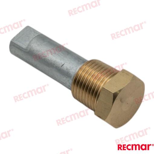 Pencil Anode Ø12 52mm Zinc for Yamaha