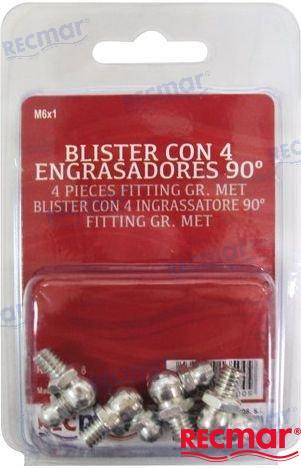4 pieces fitting gr. met