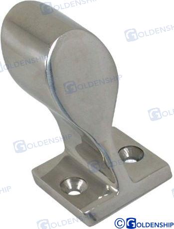 hand rail stanchion 60º aft Ø22,5mm 7/8" AISI316