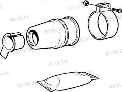 seal kit shaft 35 mm