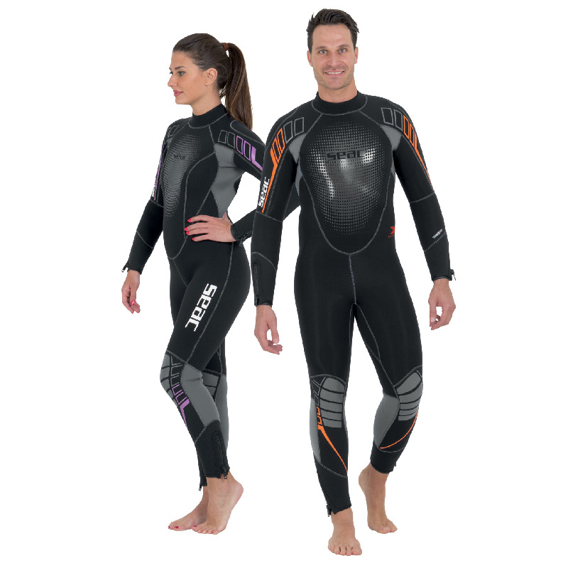 Гидрокостюм SEAC KOMODA One-Piece Man - толщиной 7 мм - размер XXXXL - Класс C (16-24 градуса)
