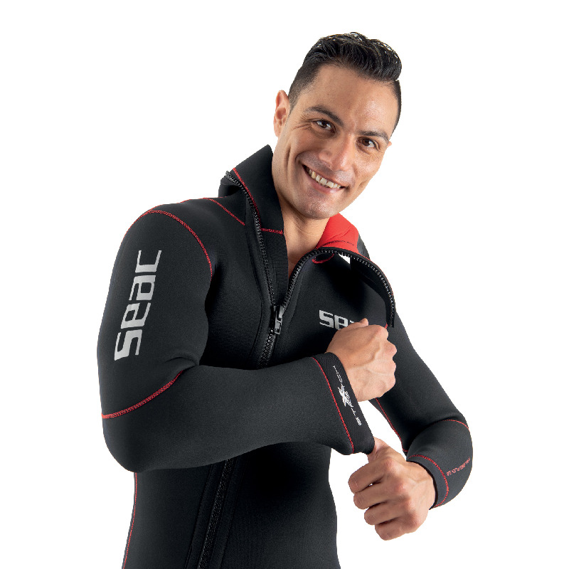 Гидрокостюм SEAC Privilege Flex Jacket+Jong J Man - толщиной 5мм - размер XL - Класс C (16-24 градуса)