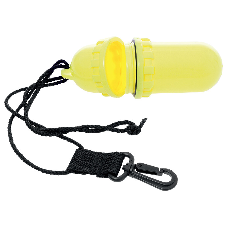 Seac Dry Tube, Watertight Container, Yellow