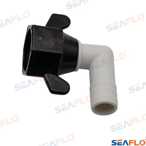 Seaflo HSE Barb Elbow Fitting 1/2”-14FNPT x 1/2” Barb