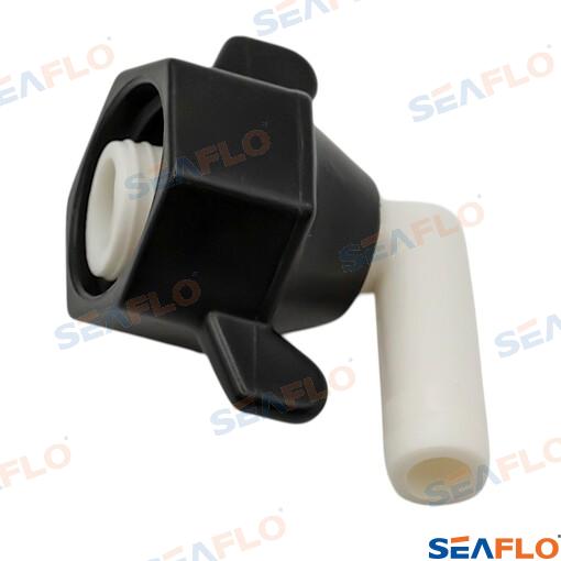 Seaflo HSE Barb Elbow Fitting 1/2"-14 FNPT x 3/8" Barb