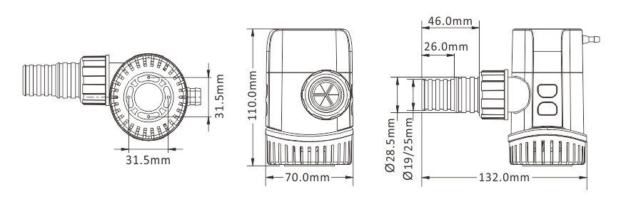bilge pump automatic SEAFLO s13b 12v 800gph