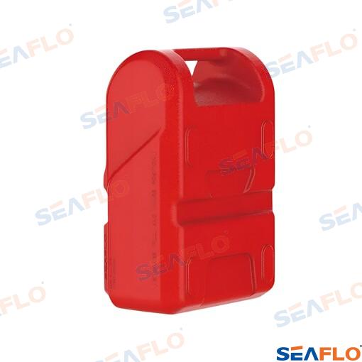 Portable Seaflo fuel tank 12L with level sensor, red