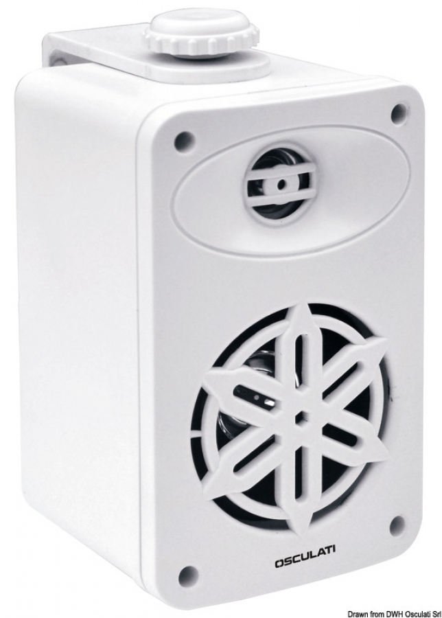 2-way loudspeakers for interiors 3" - RMS 2x20W - white
