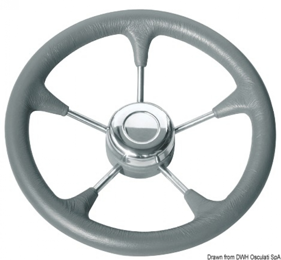 Steering wheel, Gray Ø28 cm