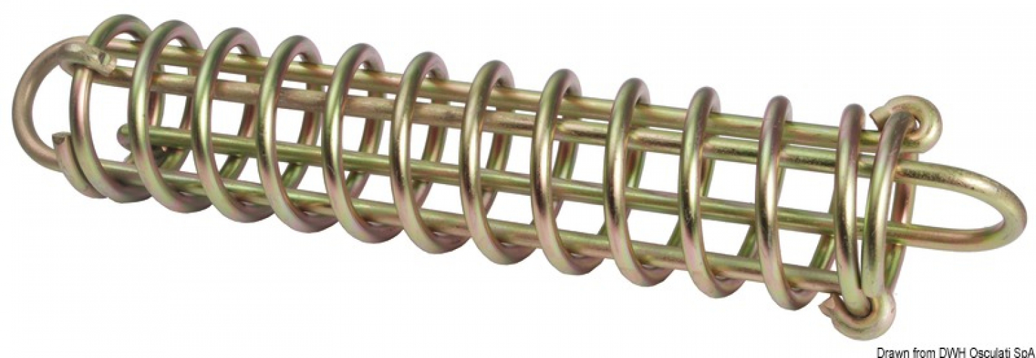 Mooring spring 320 mm Max hull weigth kg 2000 Ø66mm