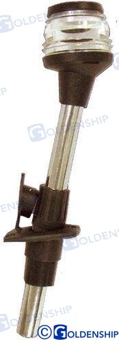 telescoping all round light 24" LED black  L600mm 12V until 12M