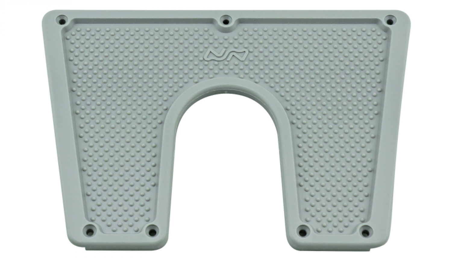 Transom plate 27x18cm - gray