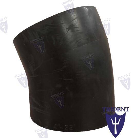 4" 22d rubber exhaust elbow