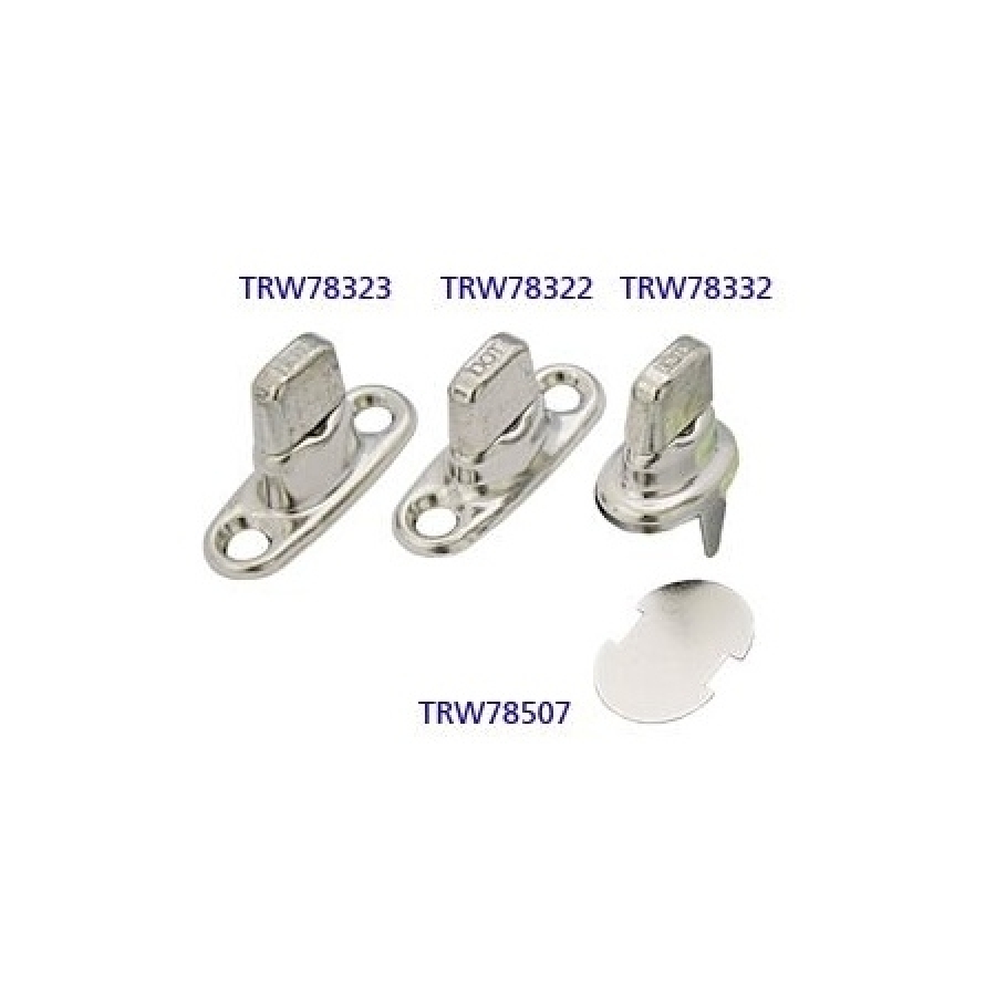 Rivet for awning, swivel - nickel-plated brass - Common Sense® Dot® system