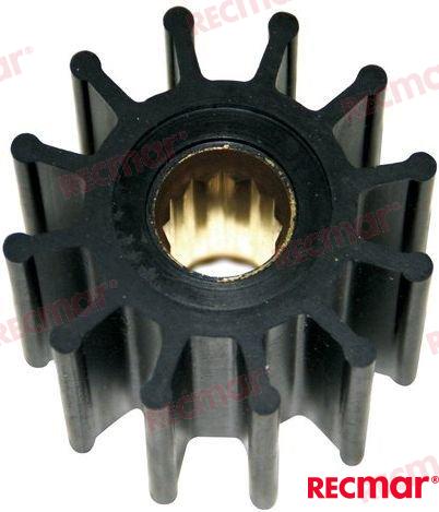 Крыльчатка водяного насоса для Volvo penta: 21213664, 22307636, 3842786 и Johnson Pump: 09-812B, Jabsco: 13554-0001