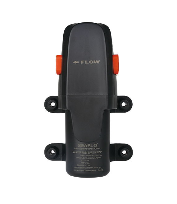 Water pump Seaflo 12V 5.6LPH 40psi AUTO for clean water - Maximum temperature 60C - SFDP1-015-040-23A