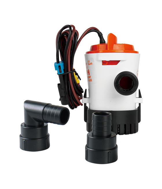 Water pump 800GPH 12V 4A 50l/min Outlet 19mm - Seaflo SFBP1-G800-03
