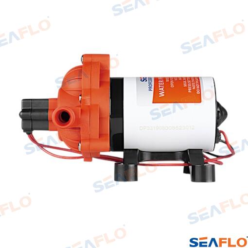 Fresh water diaphragm pump series 33 Seaflo 12V 11.6l/min 3.1Bar 45psi Ø1/2" 14MNPT SFDP1-030-045-33