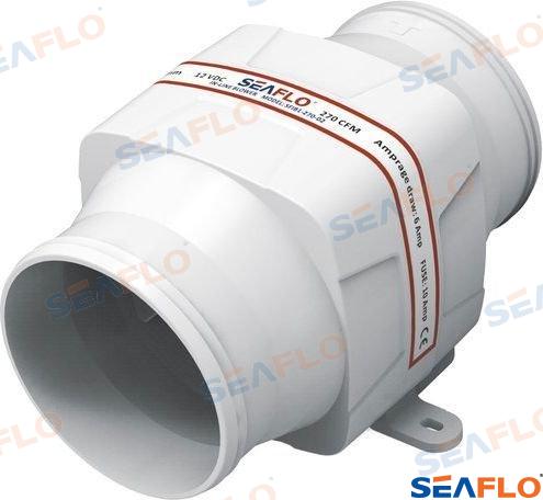 in-line blower 12V 2,5A Ø 76 mm 3640l/min